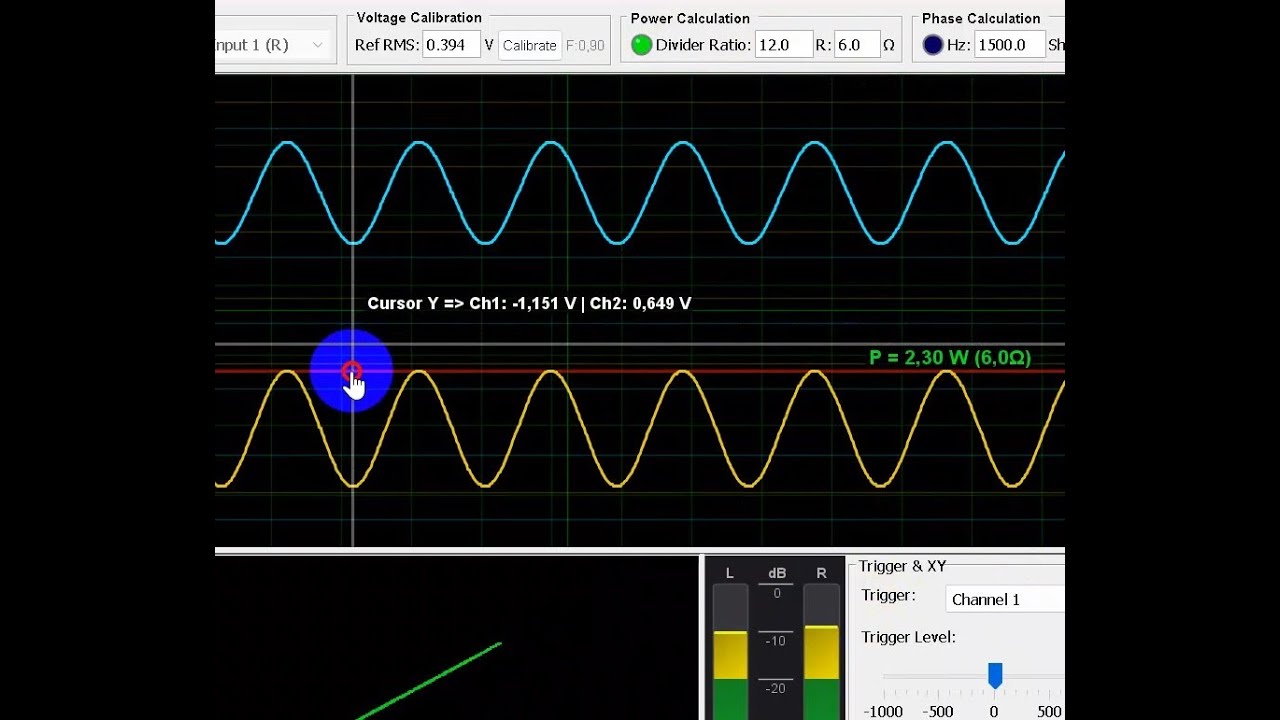 Convenient ways to control the power at the amplifier output and plot AFC/PFC graphs.
