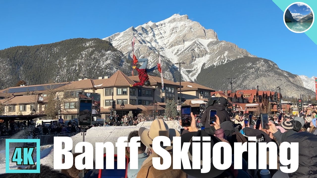 🏇⛷️Banff Skijoring 2026 (Entire show!) ⛰️