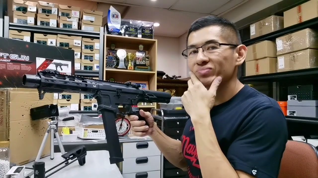 G&G ARP9 2.0 Airsoft Electric Gun & Acetech Spitfire Blaster