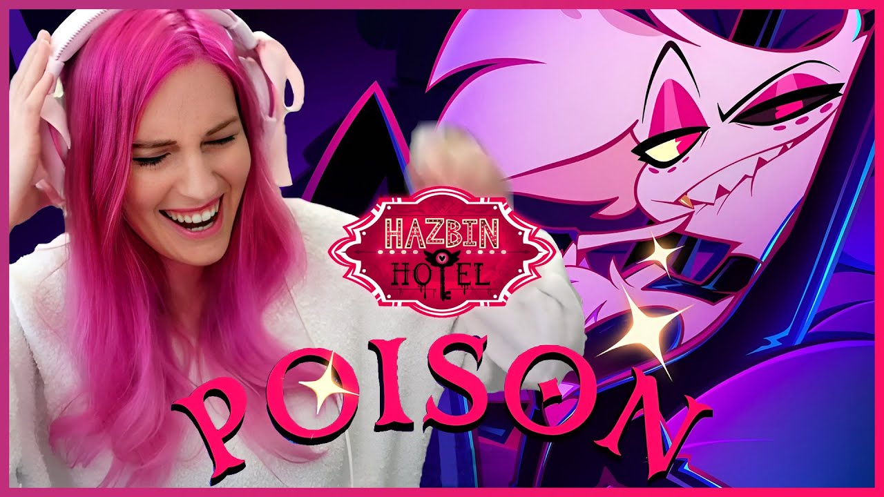THIS IS A BOP!!! 🎶 My HAZBIN HOTEL "POISON" Reaction!