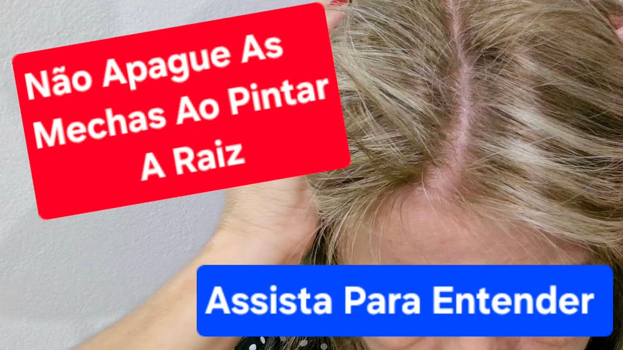 Cobrir Os Cabelos Brancos Da Raiz Sem Escurecer As Mechas