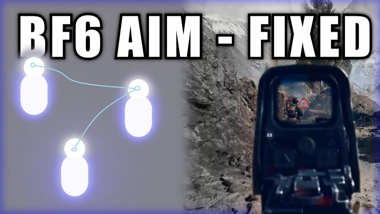 ИСПРАВЬТЕ СВОЙ прицел в Battlefield 6 за 3 шага