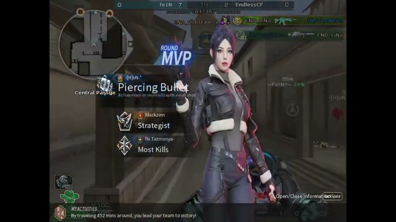 feİN VS EndlessCF Clan Ma&ccedil;ı #2