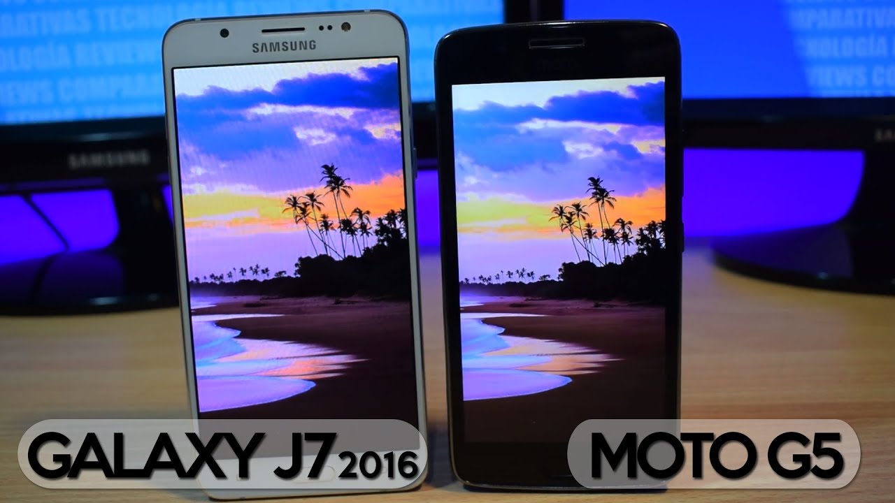 📱 Galaxy J7 2016 vs Moto G5 📱 Comparativa