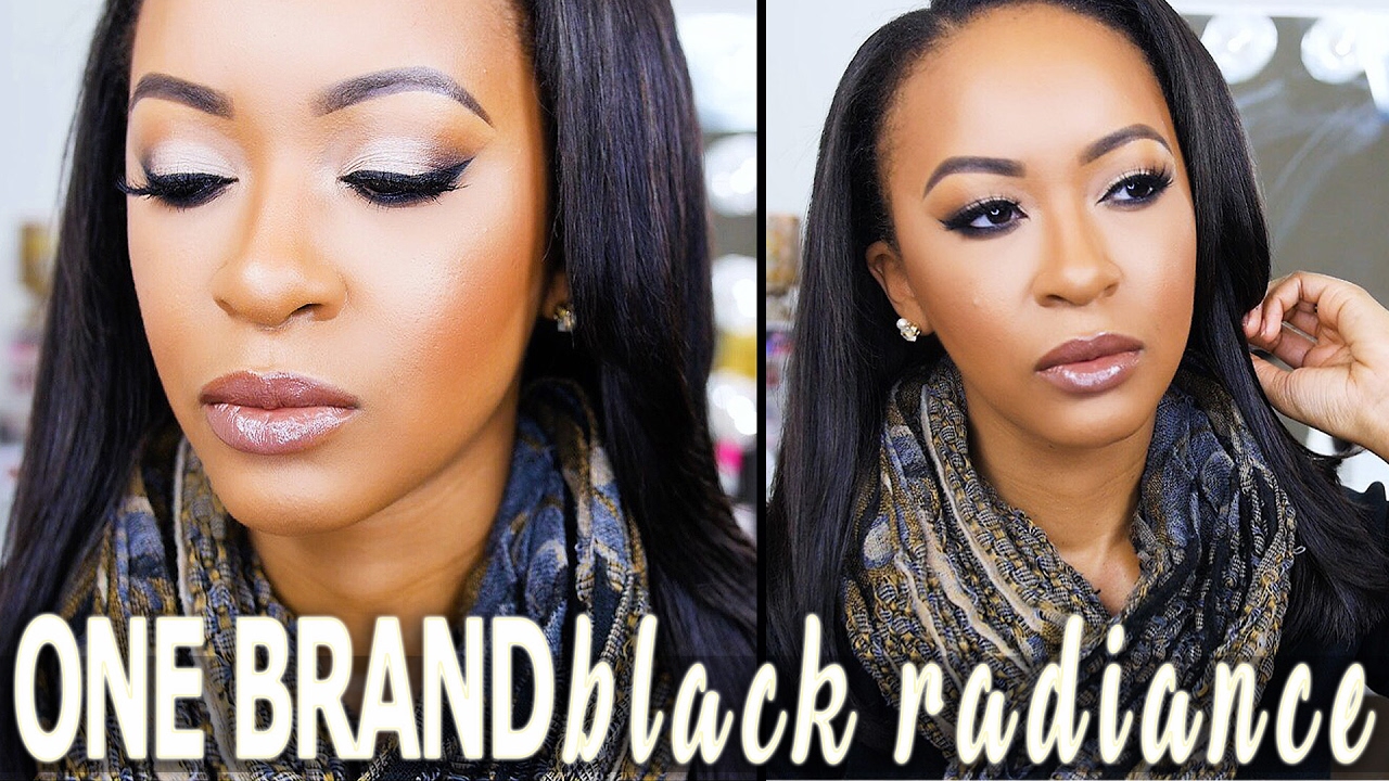 ONE BRAND MAKEUP TUTORIAL | BLACK RADIANCE BEAUTY ♡ Fayy Lenee Beauty