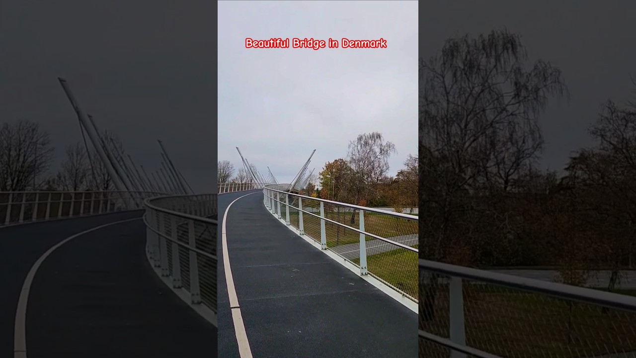 Beautiful Bridge in Denmark Europe 