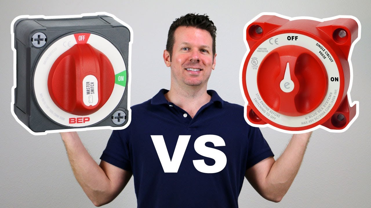 The Best Battery Switch for Van & RV Power Systems (Blue Sea Systems 9003e vs BEP Pro 770-EZ)