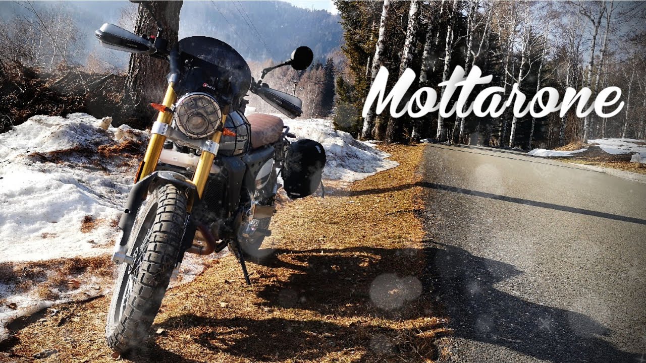 MOTTARONE 🏍️🏔️  (Caballero Scrambler Deluxe 500)