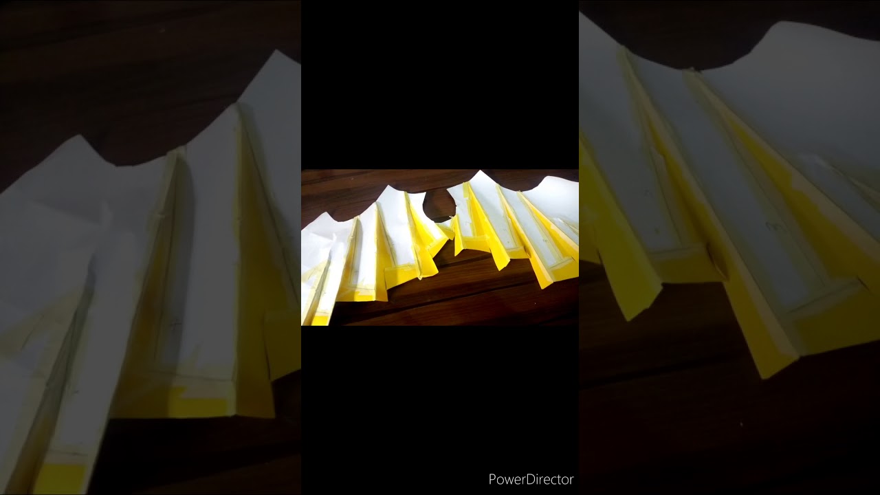 Origami Bamboo bodice using the TR technic by Shingo Sato