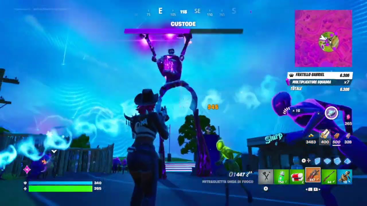 FORTNITE vittoria demon rush