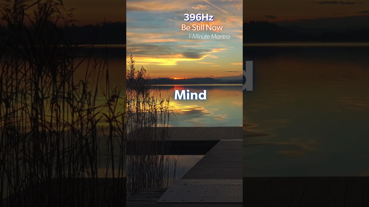 Go Inward For PEACE 🕊️ | 396Hz Affirmation #MyMantra #QuietYourMind #396hz