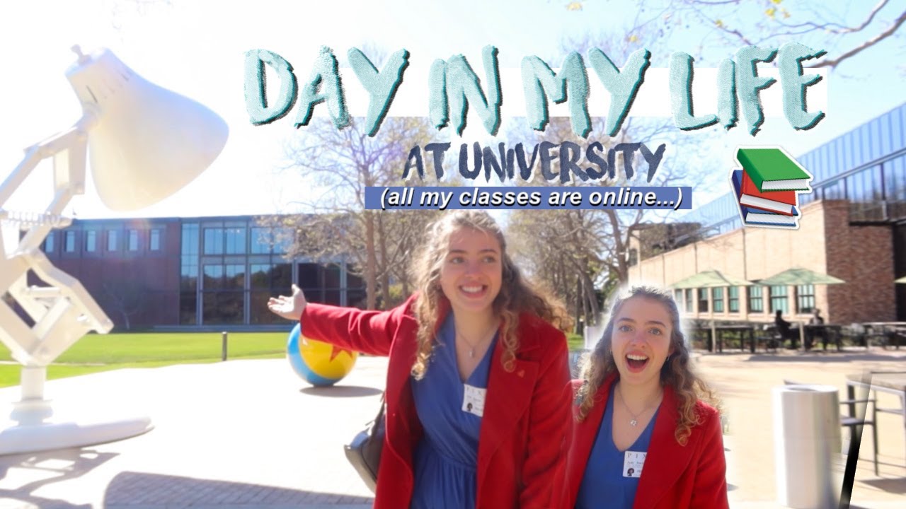 A Day in My Life at University ONLINE! Interview at Pixar, Studying and Classes ✨