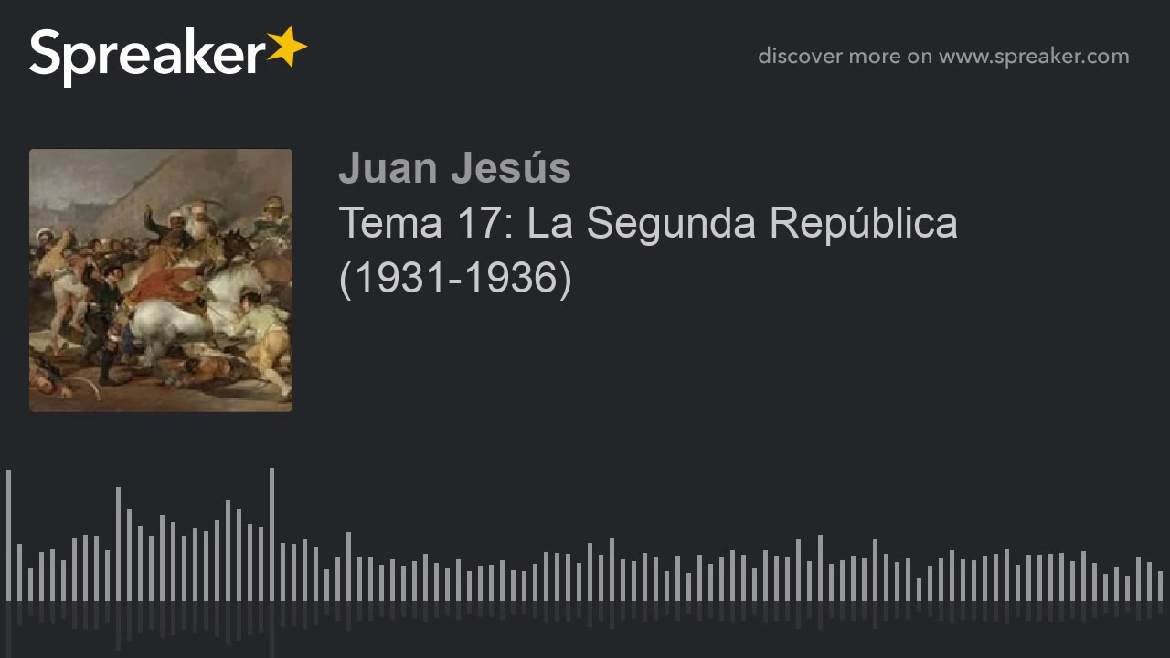 Tema 17: La Segunda República (1931-1936)