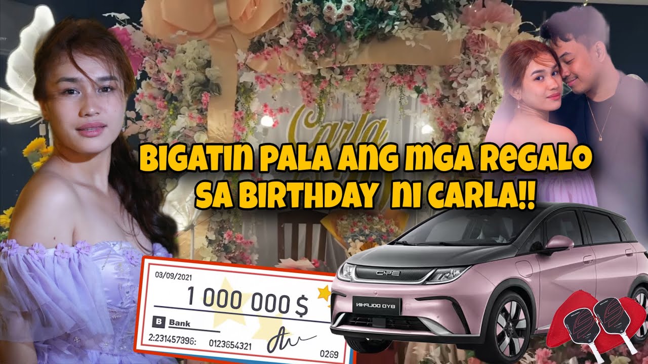 MGA DAPAT ABANGAN SA VLOG NG BIRTHDAY NI CARLA