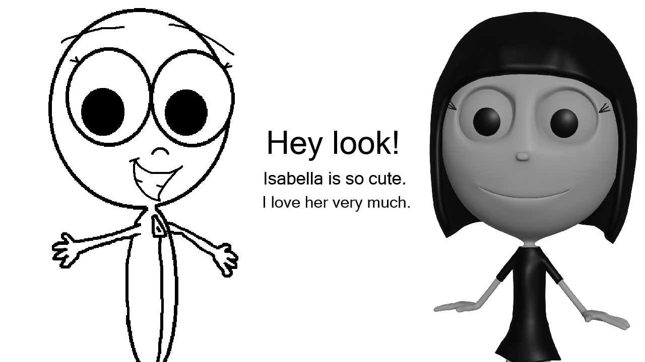 Sackboy the alien: Meet Isabella👧🏻