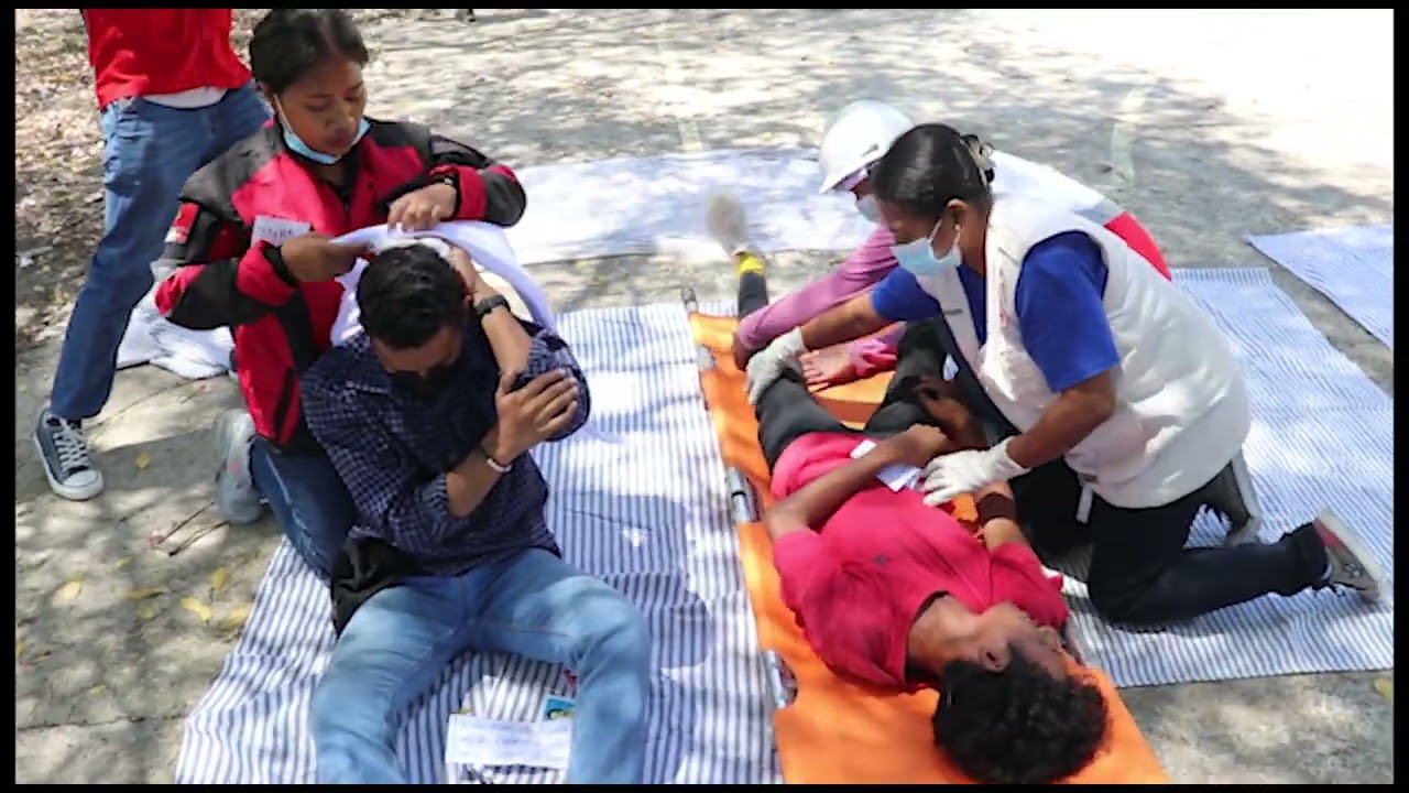 Simulasaun Evakuasaun NDRT - Evacuation Simulation NDRT