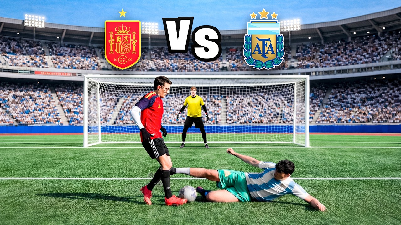 ESPA&Ntilde;A vs ARGENTINA *LA FINALISSIMA*