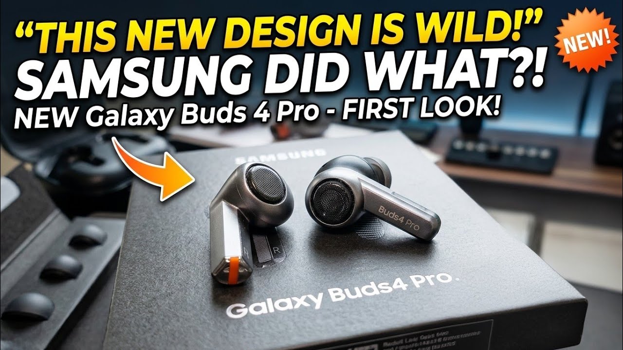 Samsung Galaxy Buds4 Pro - Unboxing 