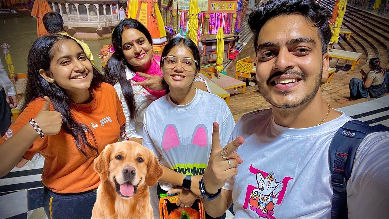 Family ke sath Haridwar aagya 😍 Insta ko bhi sath le aaye 🐶