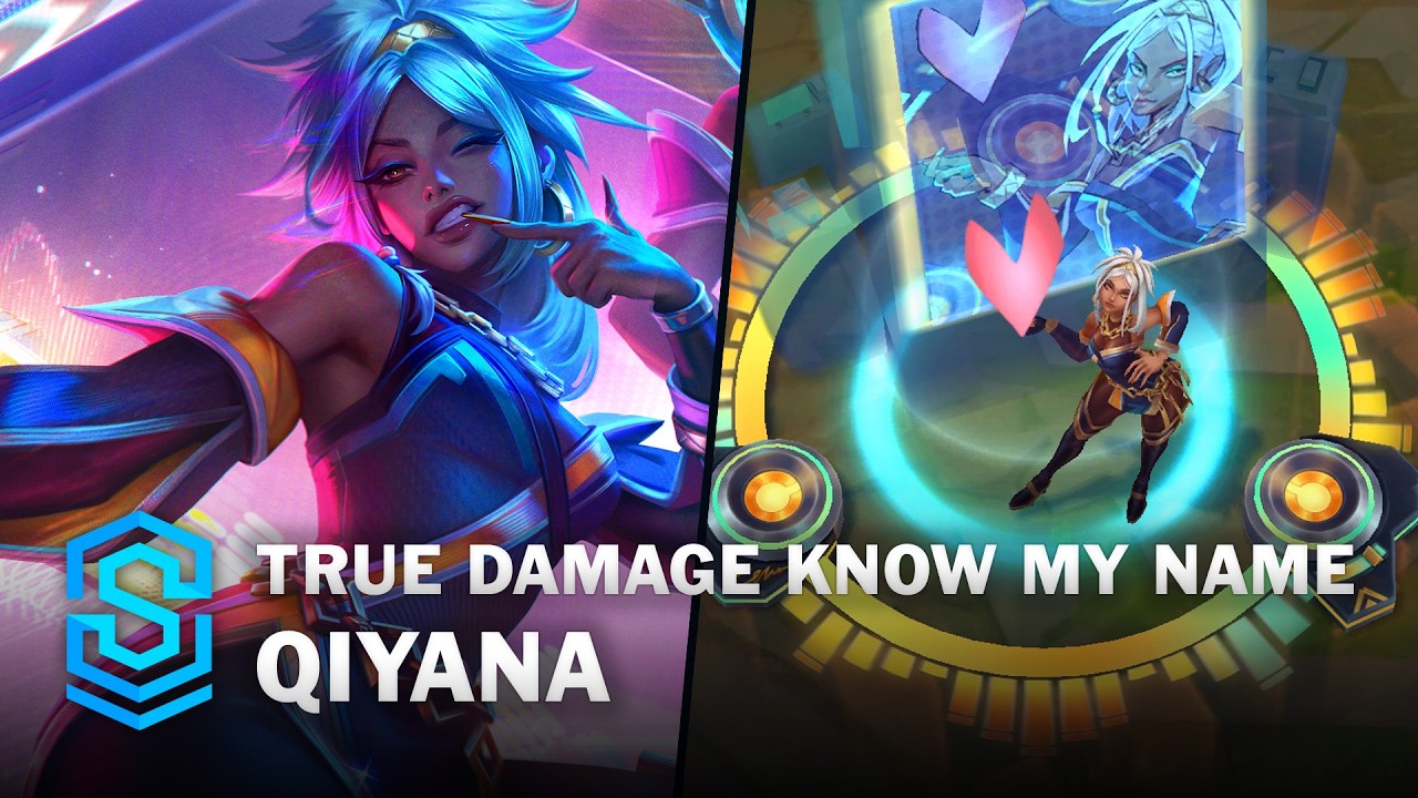 True Damage Know My Name Qiyana Skin Spotlight - Pre-Release - PBE Preview - League of Legends