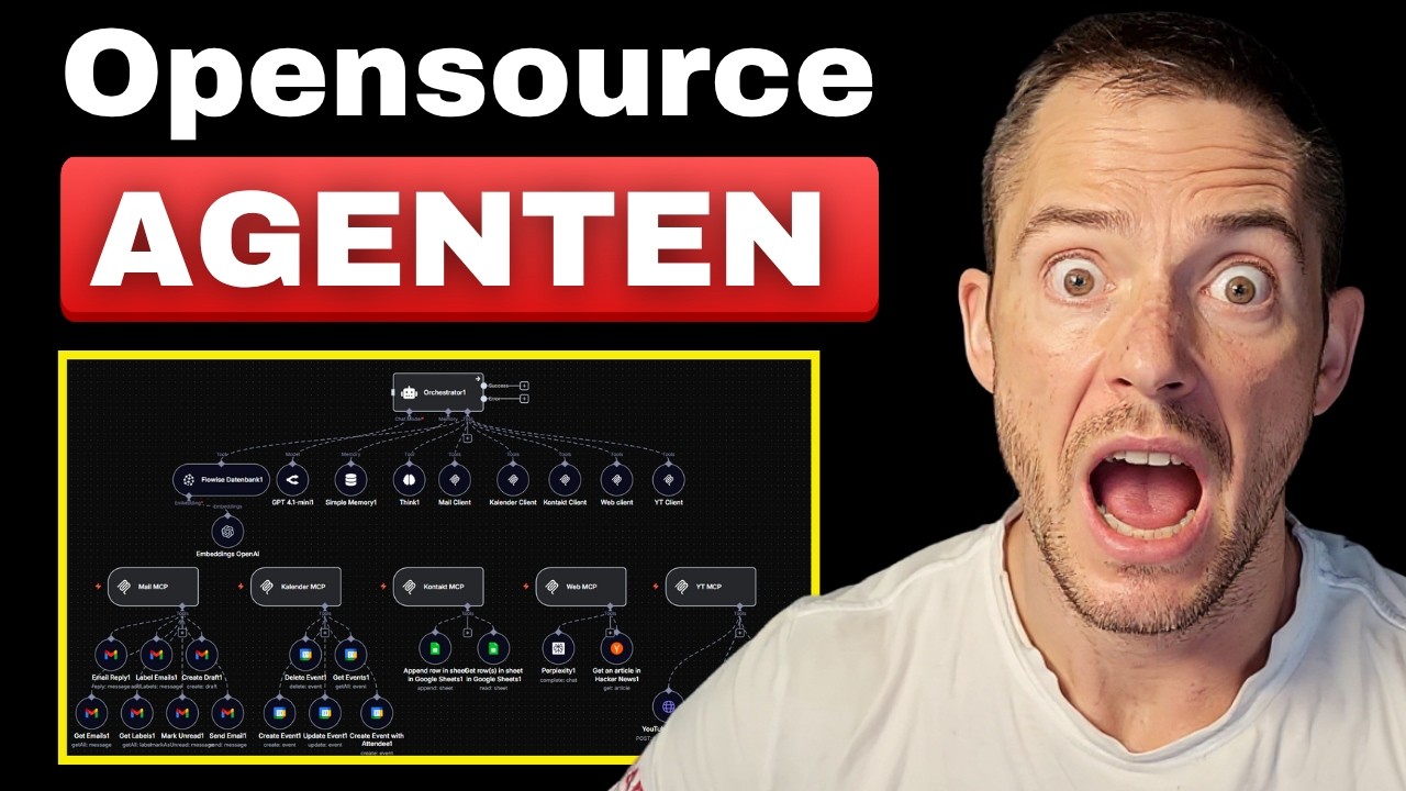 Lokaler ChatGPT Agent: n8n + Supabase + Ollama Guide (RAG Agent)
