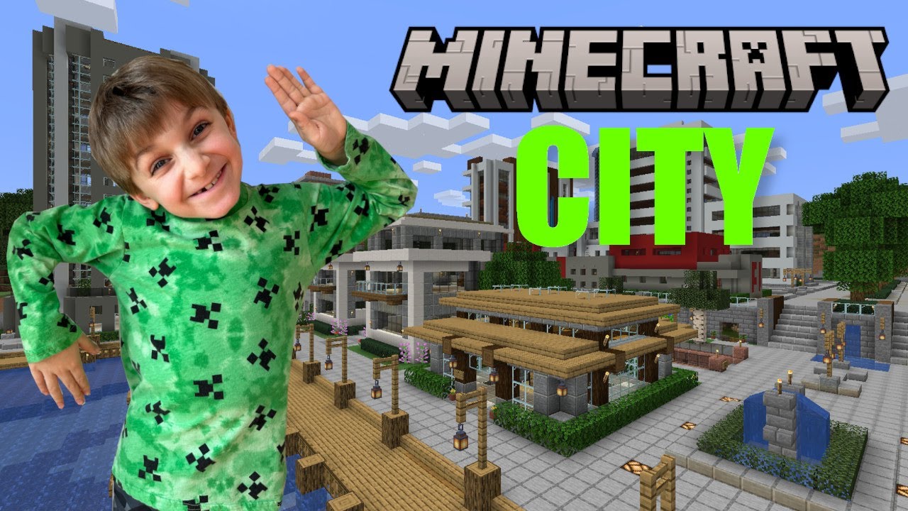 Building a City in Minecraft | Clarkman Games