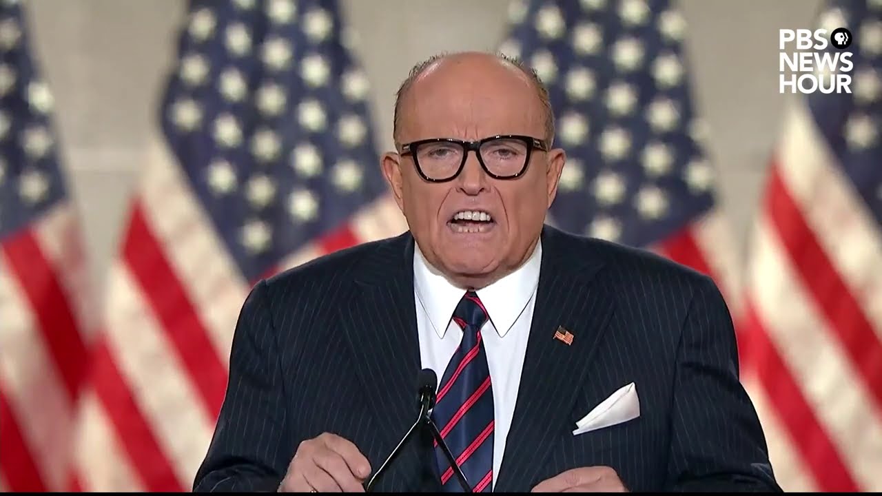 WATCH: Rudy Giuliani&rsquo;s full speech at the Republican National Convention | 2020 RNC Night 4