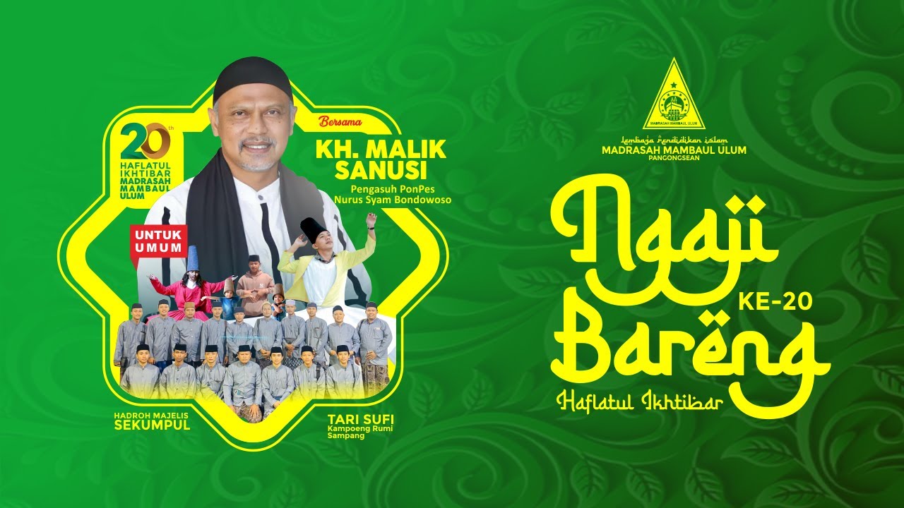 Ngaji Bareng Mambaul Ulum Pangongsean