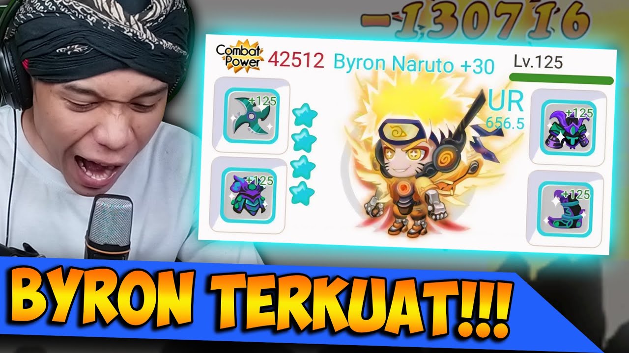 Segila Ini Byron Naruto Terkuat Server 1 by BAHI !!! Ninja Heroes New Era