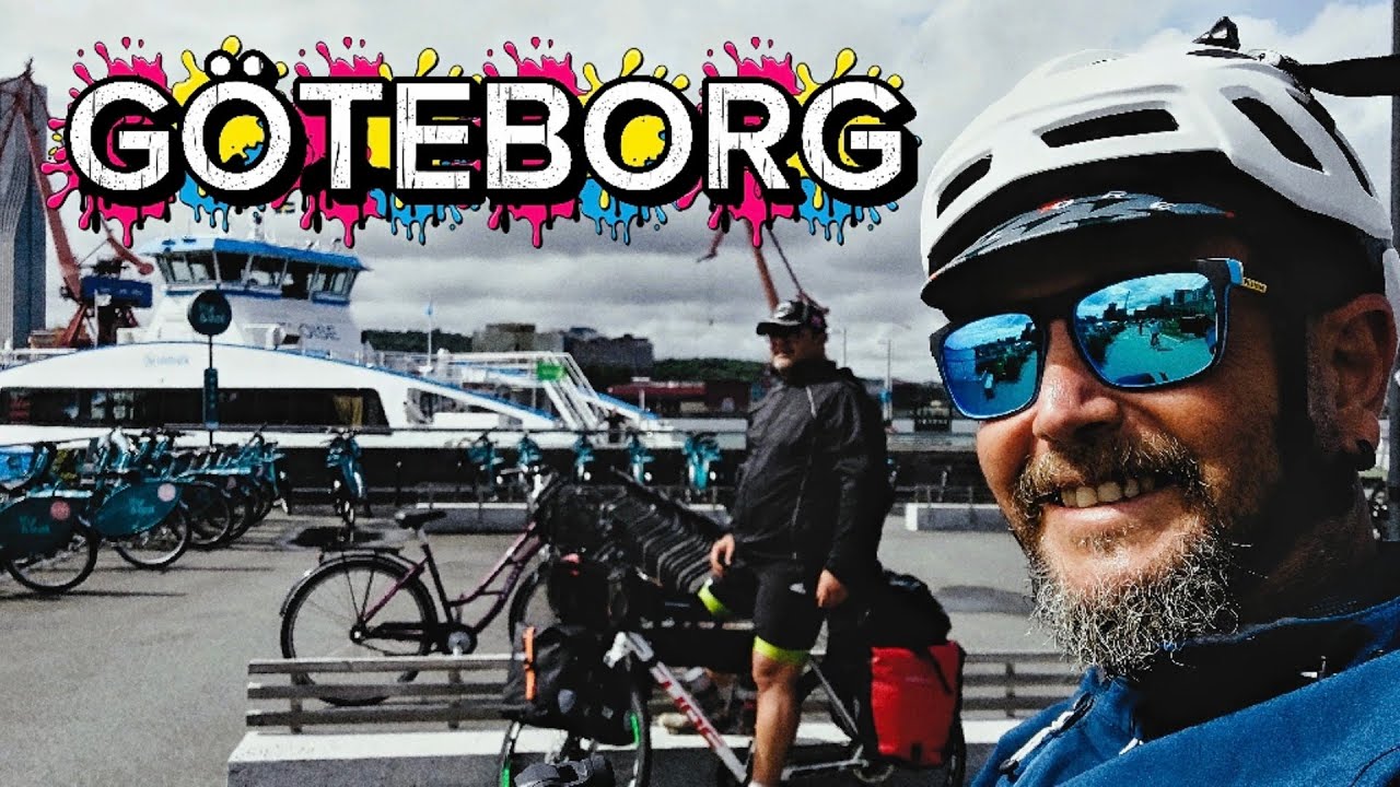 OSLO'dan ZÜRİH'e pedallamak... 7.Gün 1.bölüm (kamplı bisiklet turumuz) GÖTEBORG