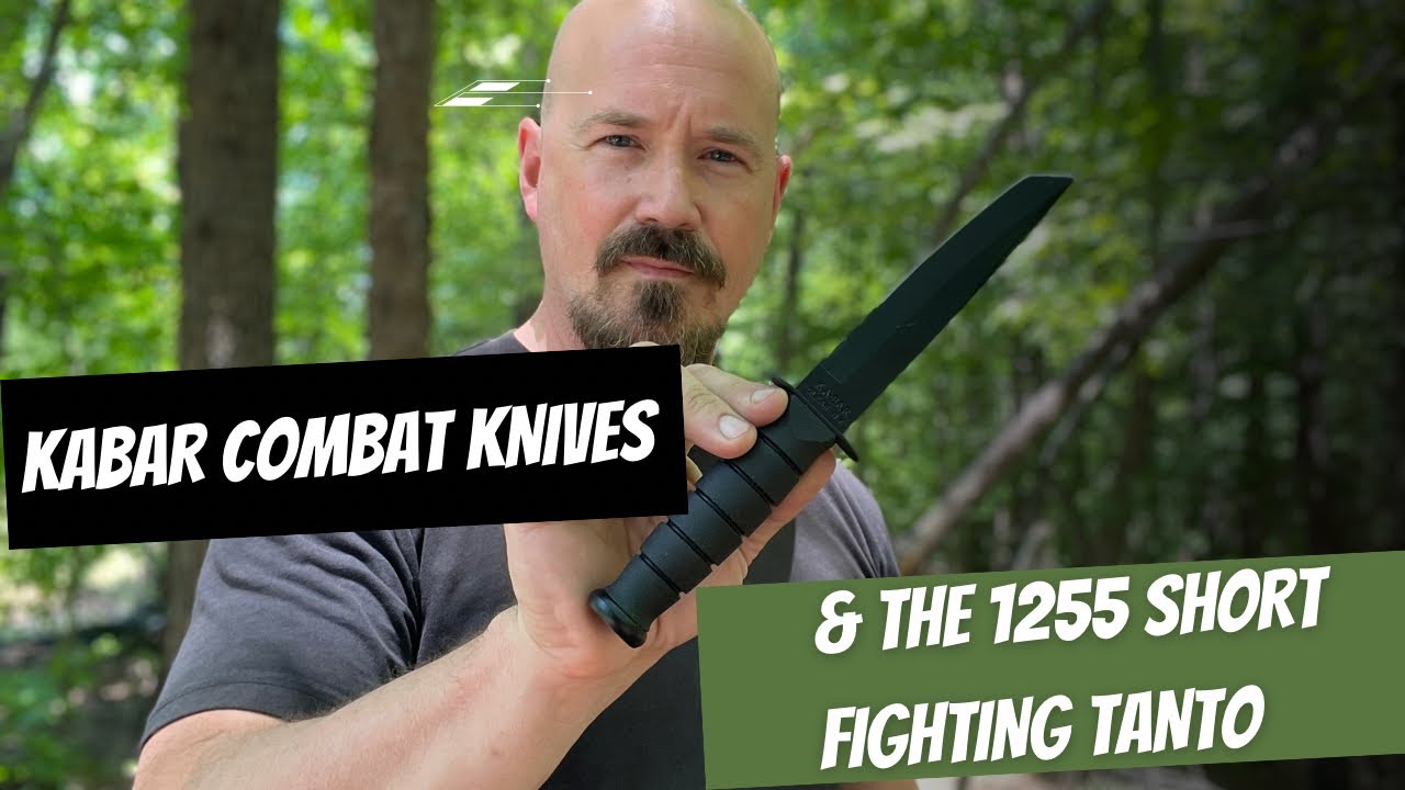 KABAR Combat Knives // The 1255 Short Fighting Tanto Knife