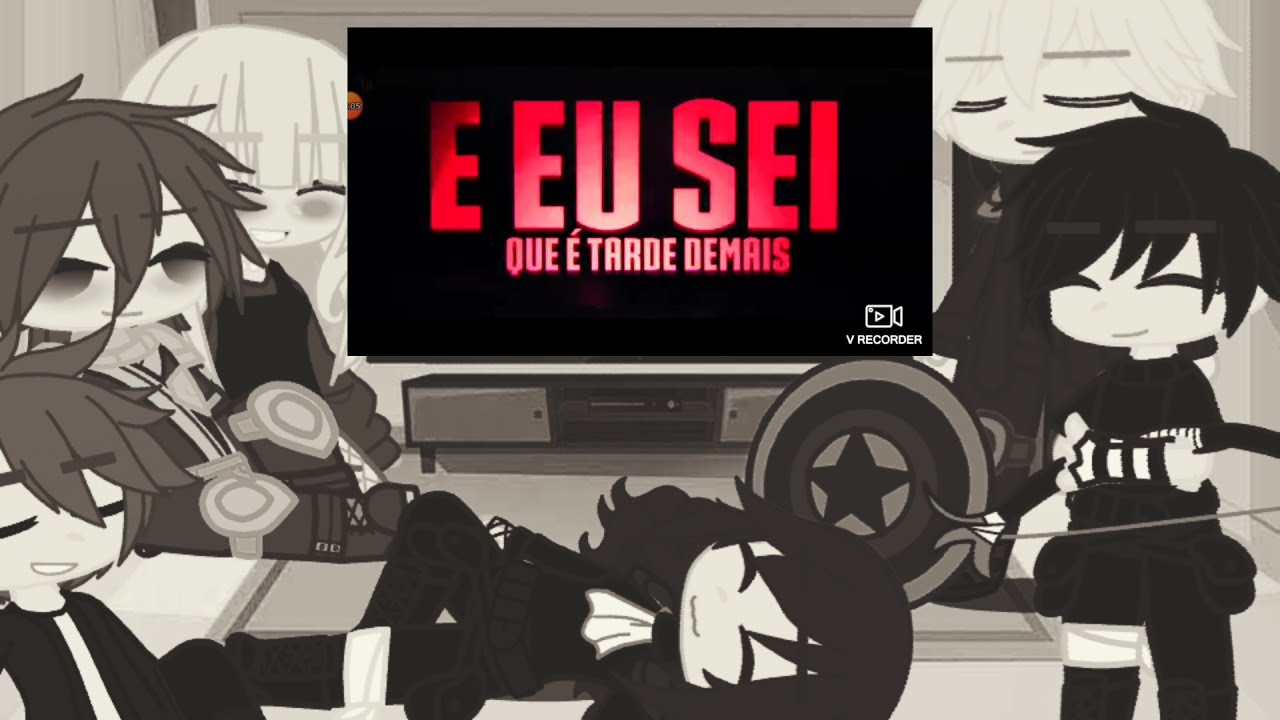 *Vingadores reagindo rap do* (eu sou Homem de Ferro)