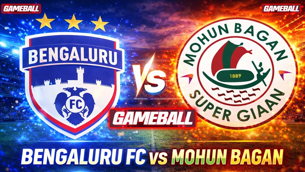 🔴LIVE : Bengaluru FC VS Mohun Bagan | ISL 26 #bengalurufc #mohunbagan  #indiansuperleague