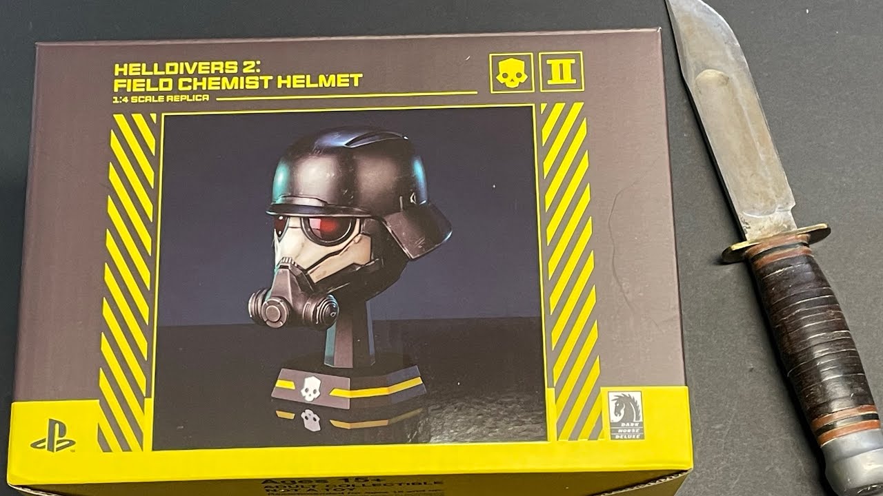 HELLDIVERS 2 HELMET - UNBOXING #helldivers2 #playstation #xbox #gaming #helldivers