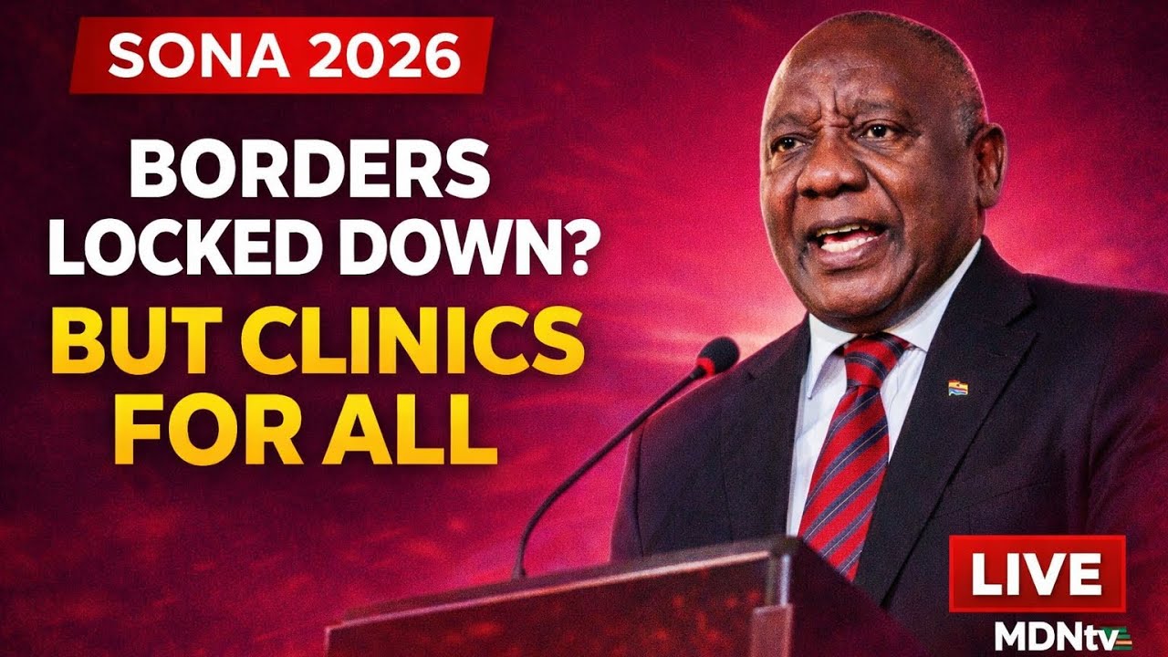 RAMAPHOSA: “NO FOREIGN NATIONAL MUST BE DENIED SCHOOLS OR CLINICS” ⚠️ | SONA 2026