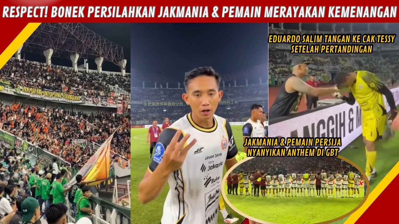 AFTER MATCH‼️PERAYAAN KEMENANGAN PERSIJA, JAKMANIA LEBIH BERISIK BIKIN BONEK TERKAGUM