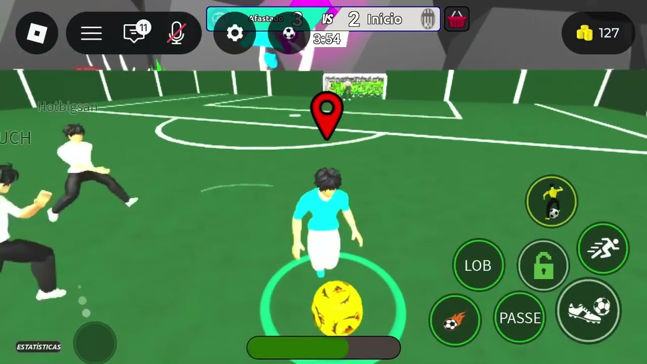 joguei futebol de rua realista e fiz nenhum gol
