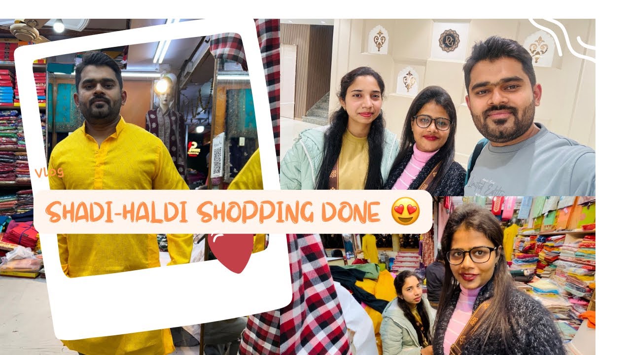 Shadi-Haldi Shopping Done 😍