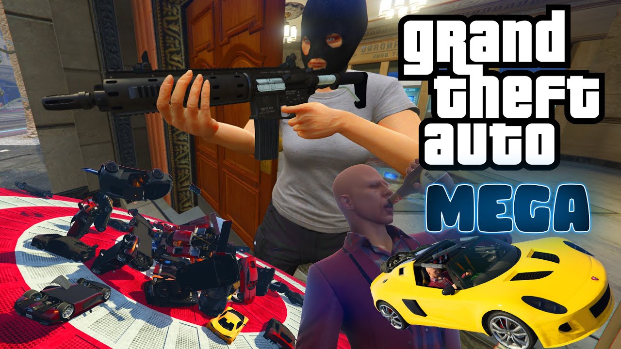 COMPLETE CHAOS! GTA FIVEM FUN! Mega Games