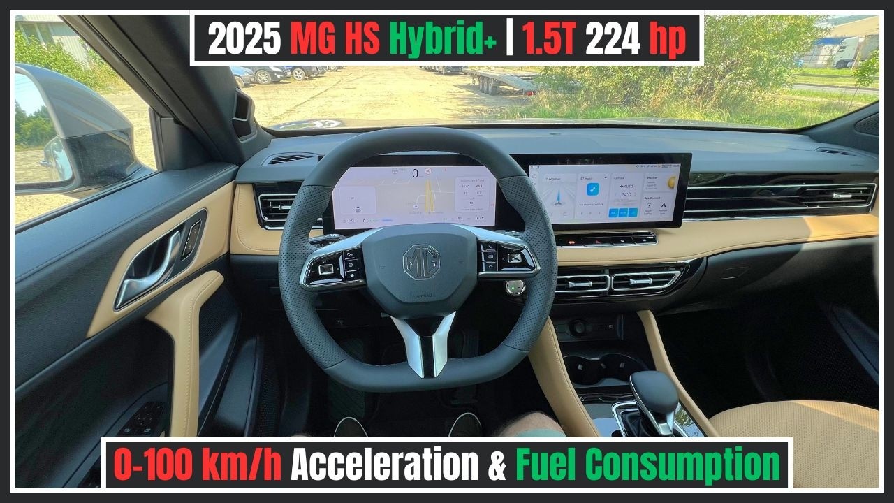 MG HS Hybrid+ 2025: 0-100 Acceleration & Fuel Consumption