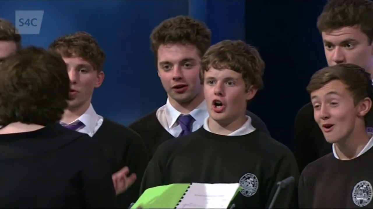 Côr Bechgyn Ysgol David Hughes 2014 - Beic Pennyfarthing