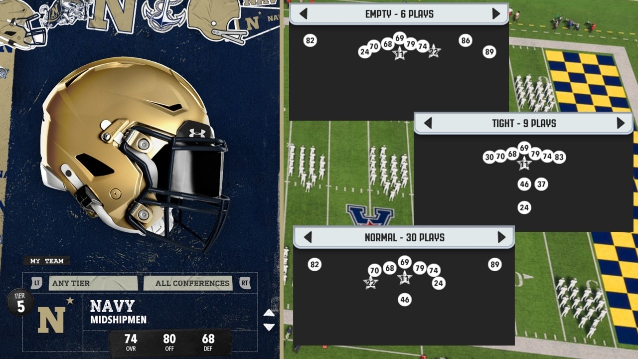 Navy RUNS THROUGH The Heisman Division! CFB26 Road to the CFP