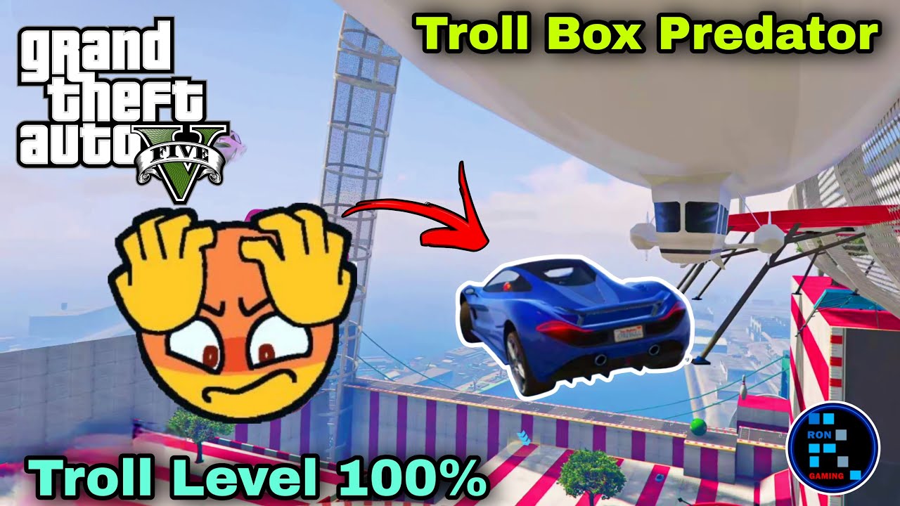 [Hindi] GTA V | Only 10% Can Finish This Crazy Troll Box Predator Parkour Without Getting Mad