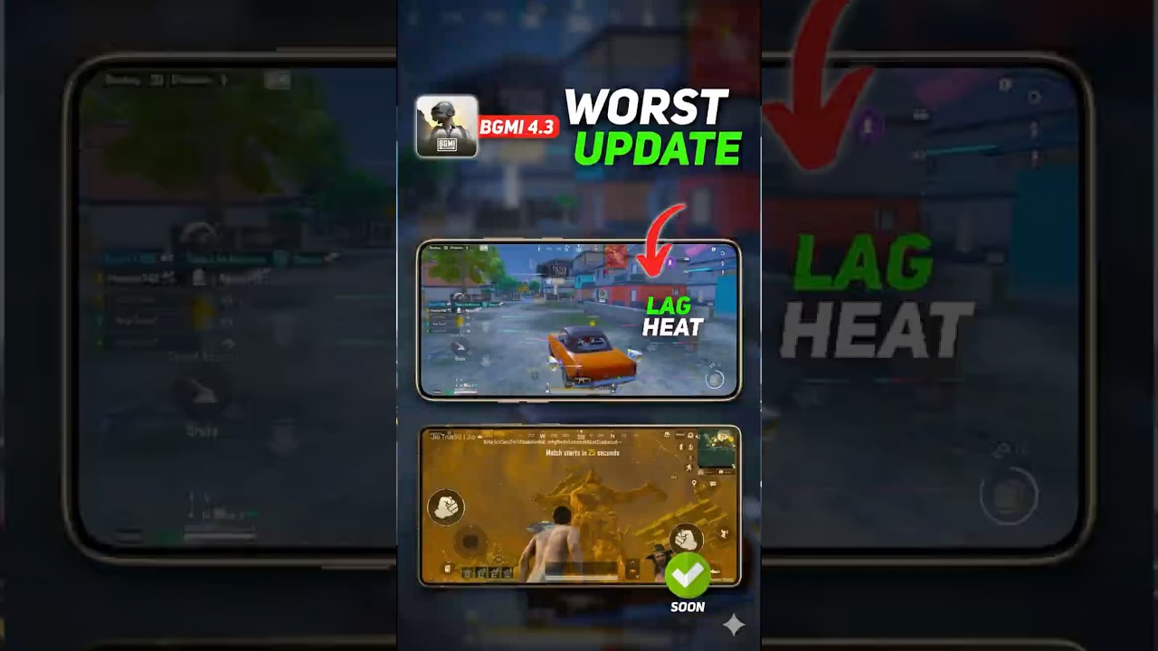 BGMI 4.3 Update Review 💔 | Server Fix Update + Pharaoh Mode Leak 🔥