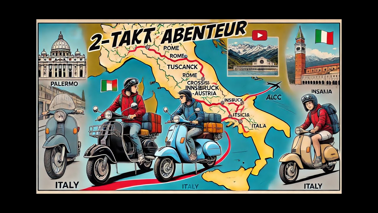 Italien - eine 2 Taktreise - 3000 km auf den Mopeds