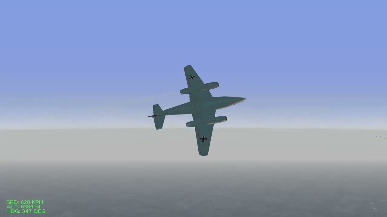 European Air War v1.2 (GOG Version) - Messerschmitt Me 262 fights till the end