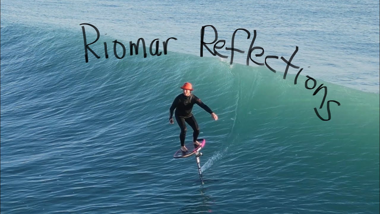 Riomar Reflections on @foildrive  | @Unifoil board and foils | wearing @FlorenceMarineX wetsuit