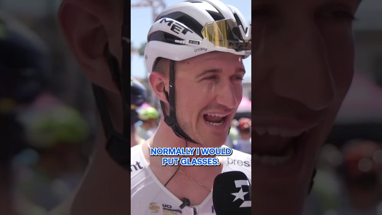 Mikkel Bjerg: Show us your poker face 😎🃏 #cycling #giro #giroditalia