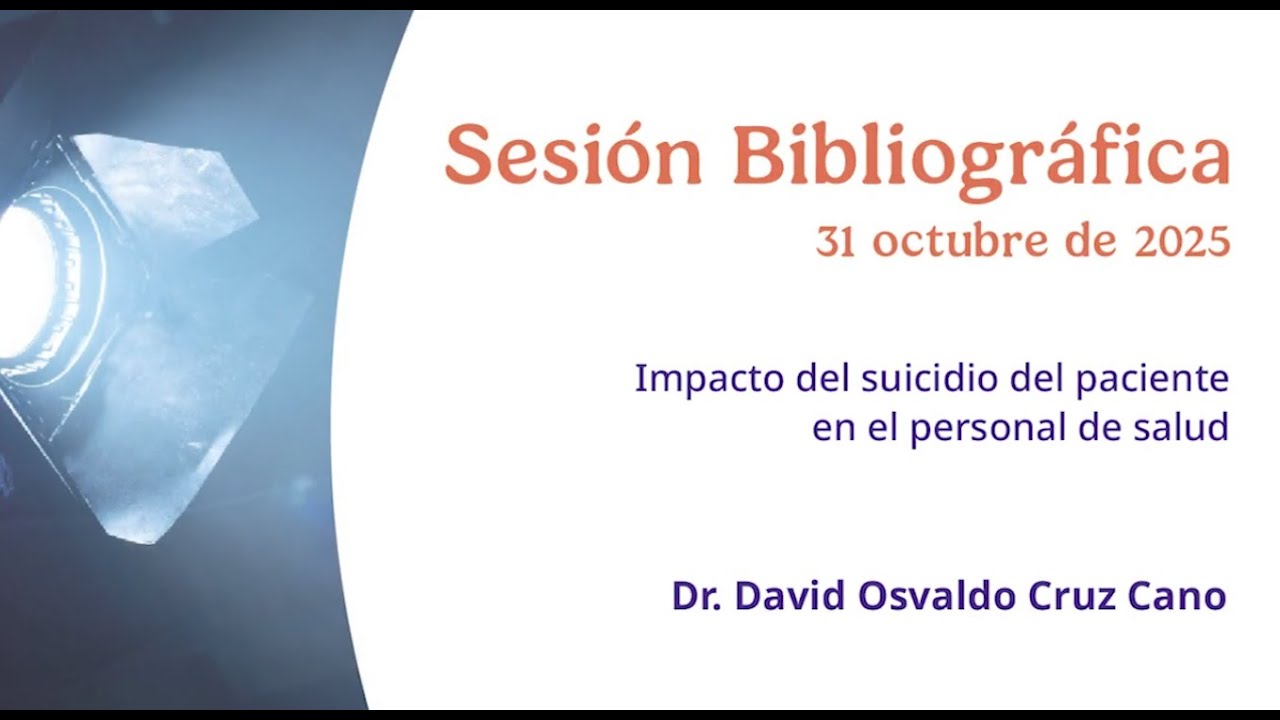 S.B. Impacto del suicidio del paciente en personal de salud