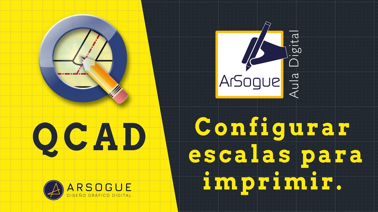 QCAD herramientas de escalas.